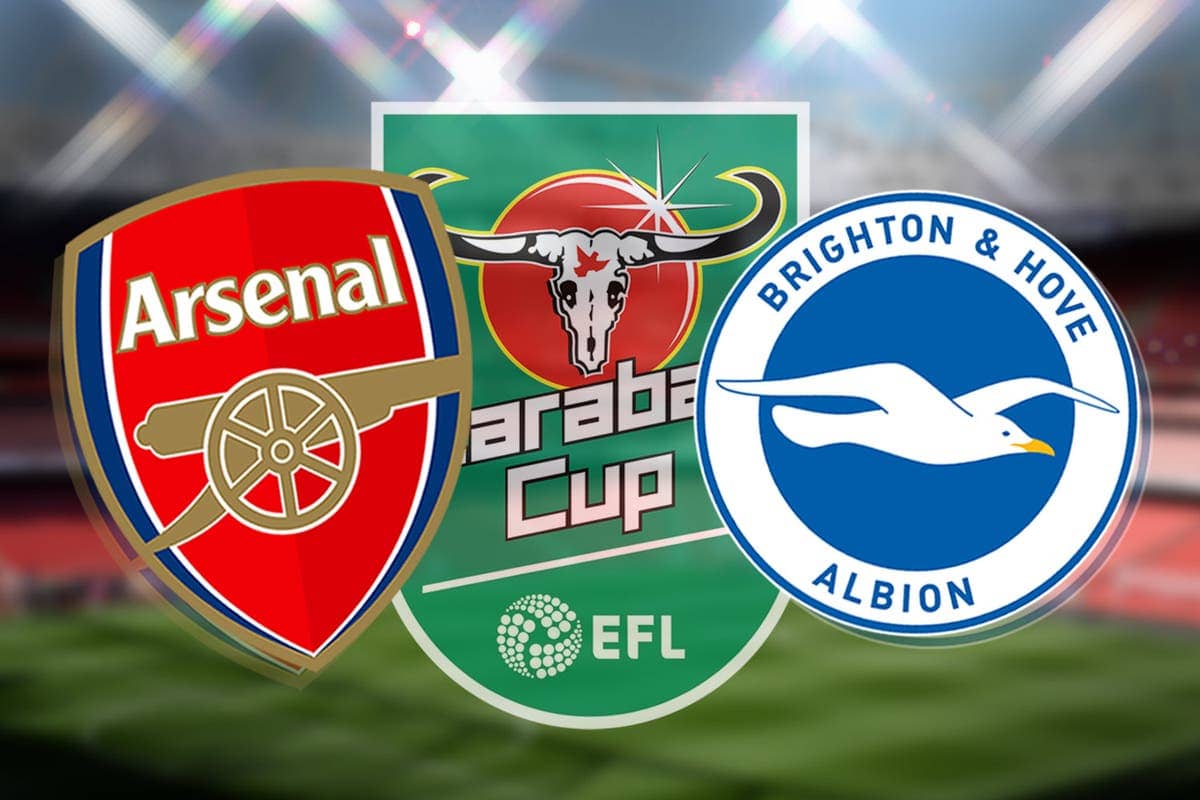 Arsenal 1-3 Brighton LIVE! Lamptey goal - Carabao Cup match stream, latest score and updates today