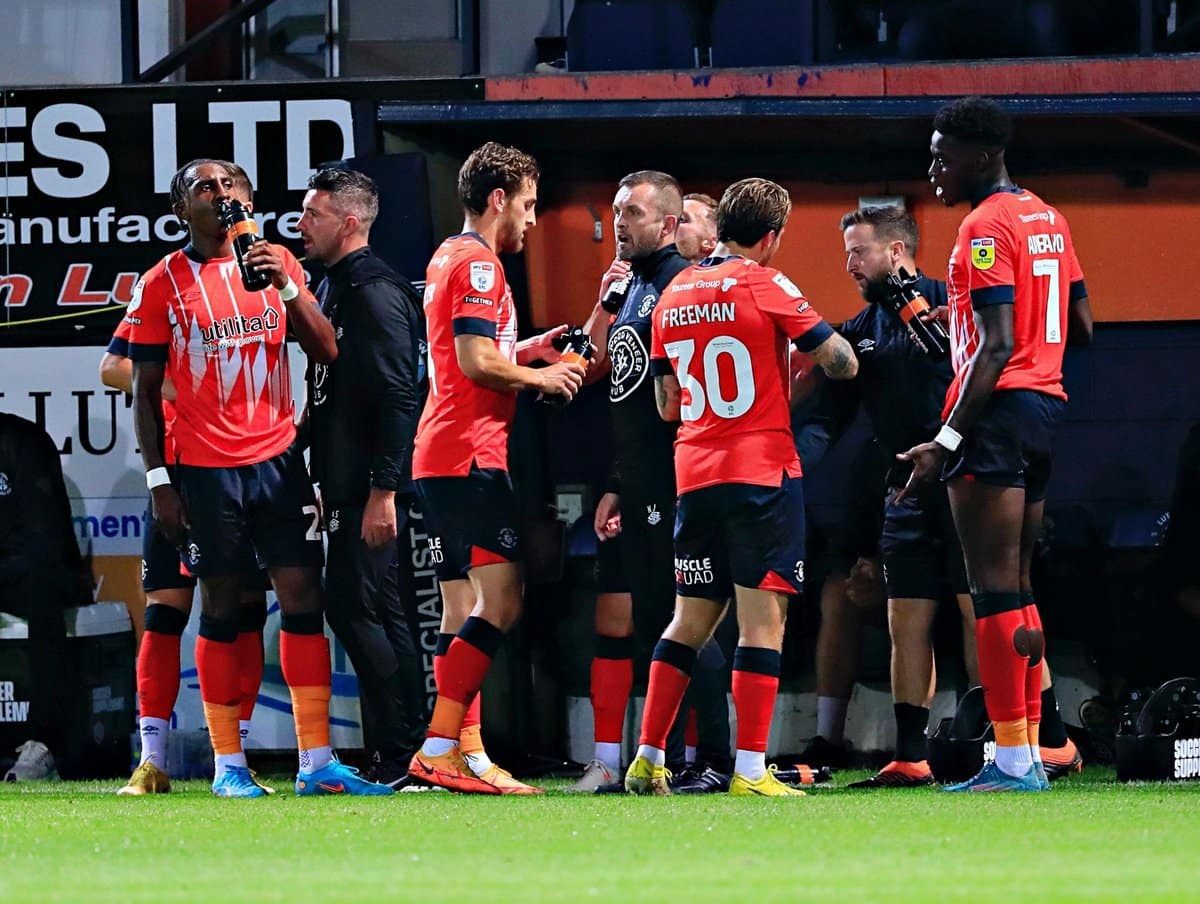 Annoyed Jones feels officials cost Luton victory as Blades equaliser is allowed to stand despite clear offside