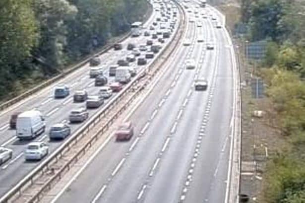 M1 traffic: 7 miles of queues stuck behind crash on the M1 - recap